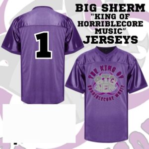 Big Sherm - King of Horriblecore Music football jersey