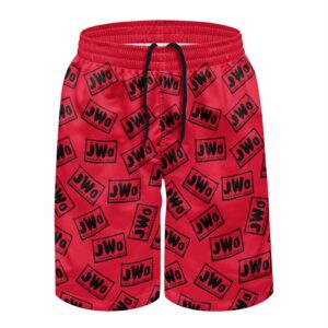 JWO Shorts Red and Black