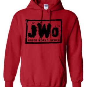 Jager World Order Hoodie Red and Black