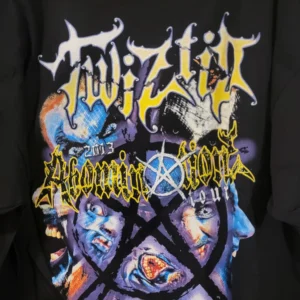 Twiztid Abominationz Tour tee leg 3 3xl