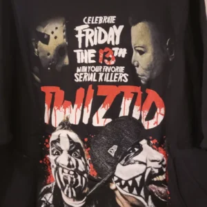 Twiztid Friday the 13th 2015 show tee 2xl